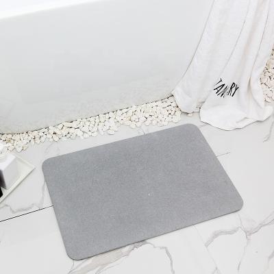 China Diatomite Bath Mat Viable Non-Slip Absorbent Bath Mats Mildew Resistant Quick-Drying From China Suppliers Dropshipping Cheap Price for sale