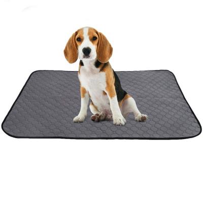 China Travel Dog Pee Pad Puppy Training Urine Washable Pet Diaper Pads Potty Reusable Dog Pee Pad Amazon Hot Sale for sale