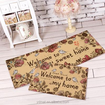 China Wrinkle-Resistant Custom Bird Printed Carpet Nordic Style for sale