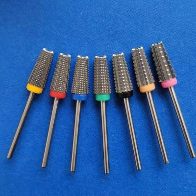 China Amazon Hot 2021 Easy Hot Sale Profession Milling Cutter Manicure Nail Tools Tungsten Carbide Nail Drill Bit for sale