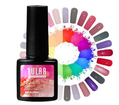 China Eco-friendly UV Gel Nail Polish Colorful 100 Colors Professional Soak Off Nail Polish for sale