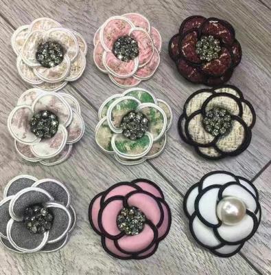 China New ALLOY Fashion Jewelry Pin Flower Brooch Flower Brooches for sale