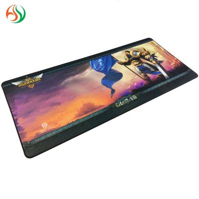 China Wholesale Soft XXL PASSIONATE Mouse Mat Long Mousepad Non-Slip Rubber Mat Long Mousepads Extended Mouse Pads with Stitched Edges for sale