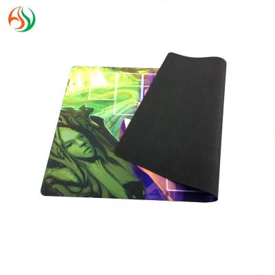 China AY Comfortable Customized Large PC Computer Keyboard Gaming Mouse Pad Rubber Mat Game Wholesale Foldable Waterproof Soft Anti-Slip Mousepad for sale