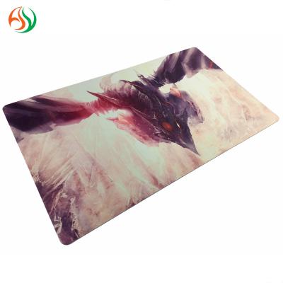 China AY HOT SALE HOT SALE PASSIONATE logo mousepad/pad custom large size digital printed custom playmat for sale