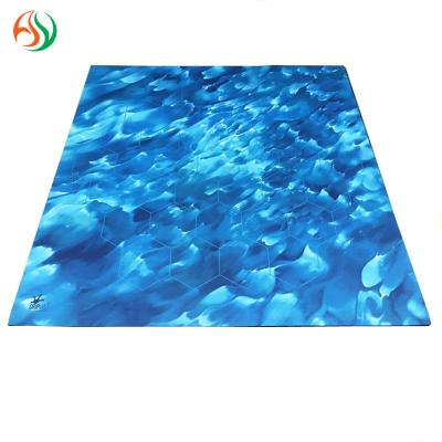 China AY New Style Printing Soft Rubber Comfortable Large Non-slip Foldable Modern Stylish Comfortable Board Game PlayMat Non-slip Customized for sale