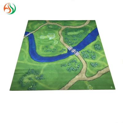 China Manufacturer Wholesale Big Gaming Mouse Mat AY Comfortable High Quality Rubber Wargame Battle Board Game Mouse Protector Large for sale