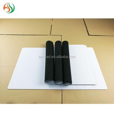 China AY Eco-friendly high quality natural foam rubber, rubber mouse pad roll material, empty mouse pad material roll for sale