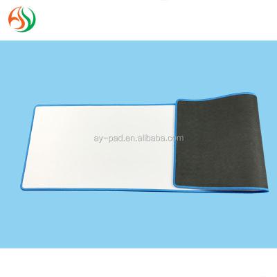 China AY Blank Sublimation HEAT White Lock Edges Custom Printed Mouse Pad Mouse Pad for sale