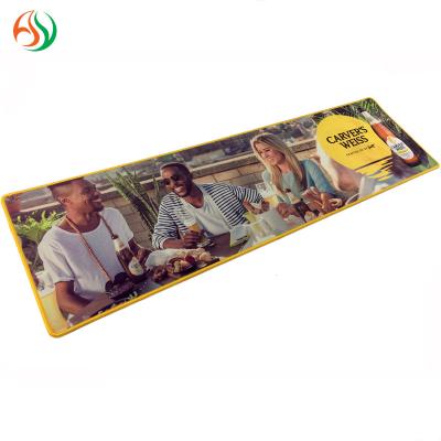 China Comfortable AY Natural Rubber Beer Mat Custom Cheaper Anti Slip Barmat for sale