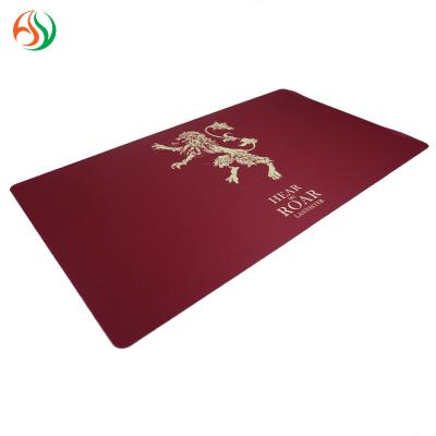 China AY Neoprene Card HEATER Board Game Play Mat Ar 15 Gun Cleaner Mat Desk Pad for sale