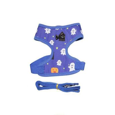 China 2021 Viable Design Attractive Vest H Shape Dog Harness Reflective D-Ring Chest Pet Harness for sale