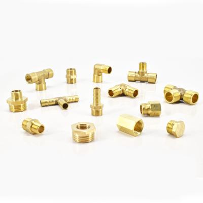 China Hotels 4mm 6mm 8mm 10mm 12mm Brass Nipple Fitting 1/8