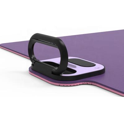 China Durable Muti-function Yoga Mats With Timing And Phone Holder Band Fitness Yoga Mat for sale