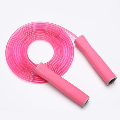 China Fitness Exercise Fitness Jump Rope With Logo PVC Gym Handle High Speed ​​Jump Rope for sale