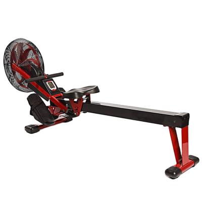 China New Design Universal Indoor Rower Air Resistance Gym Exercise Foldable Rowing Machine for sale