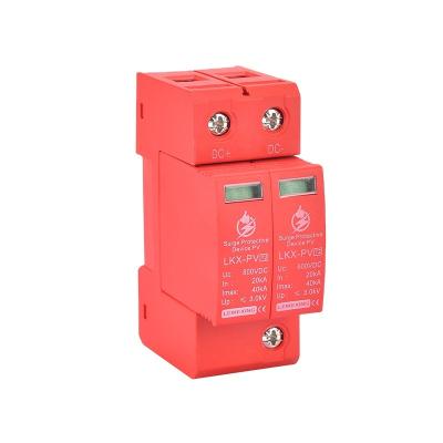 China Universal Red LKX-PV2P-800V LKX-PV2P-800V Socket Surge Protector Protective Device Wall Outlet Surge Protector Red for sale