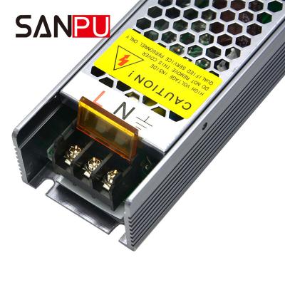 China Power Tool SANPU 0-10V and Triac Dimmable 110v 100W 220v dc power supply 8a manufacturer smps 12V 8A driver for led strip for sale