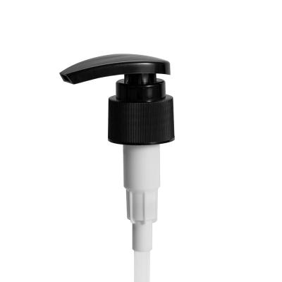 China Non Spill Factory Black 24/410 Screw Lotion Pump For Shampoo Bottle for sale