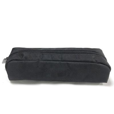 China Black Pencil Case 20 Capacity Custom Fabric Quality Casual Material Pens For School for sale