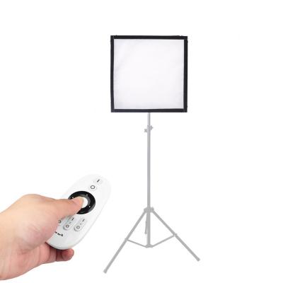 China 30X30CM Control 2.4G Photography Lamp 30x30cm Soft Wireless Portable Flexible Fabric Led Studio Flexible Video Led Light Panel Panel 30X30CM for sale