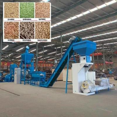 China Commercial Automatic wood pellet production line for fuel sale for sale