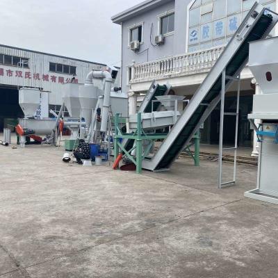 China 132kw Productielijn 212mm van de biomassakorrel Houten Chip Pellet Mill Te koop