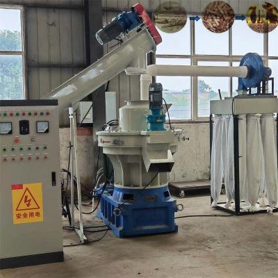 China 1.5T/H Biomass Pellet Production Line Rice Husk Waste Wood Pellet Machine Te koop