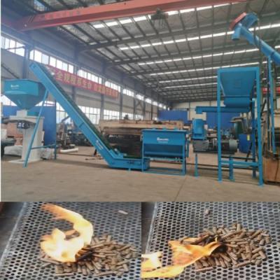 Κίνα Heating Biomass Pellet Production Line 30mm Biomass Wood Pellet Machine προς πώληση