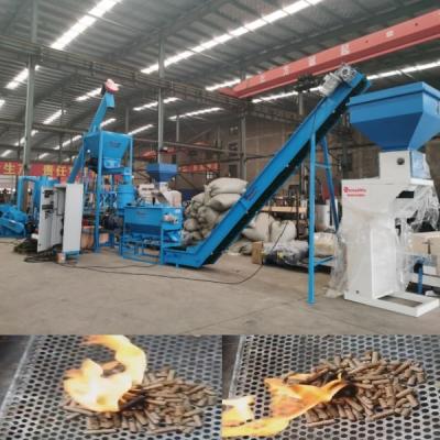 Κίνα Biofuel Biomass Wood Pellet Making Machine 10mm Wood Chip Pellet Mill For Furniture προς πώληση