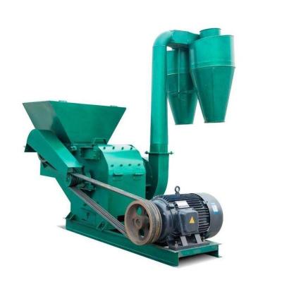 China 0.9-2t/H Output Grinder Crusher Machine 22kw Custom Color Wood Crushing for sale