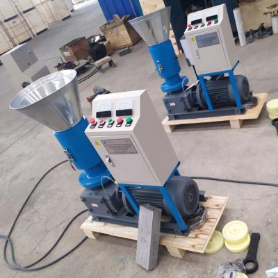 China Huishoudelijke 100-150KG/H Wood Hammer Mill Zaagstof Brandstofpellets Machine Electric Wood Pellet Mill Te koop