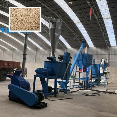 Cina Linea di produzione di pellet per mangimi per pollame e animali a caldo in vendita