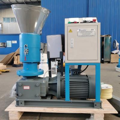 China Automatic Wood Pellet Maker 7.5-37KW Power Overload Protection Carbon/Alloy Steel for sale