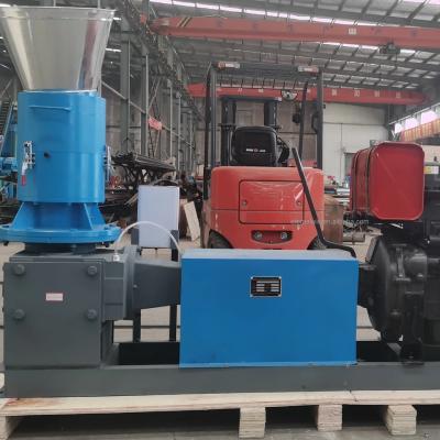 China Capacity Pellet Maker 80-600kg/h Safe Carbon Steel Alloy 220V/380V 7.5-37KW for sale