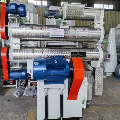 China HKJ-250 With Single Conditioner Poultry Feed Pellet Mill Pellet Mill Machine Ring Die Feed Pellet Machine for sale