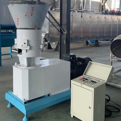 China 80-1200kg/h Electric Pellet Manufacturing Machine with Alloy Steel Rollers for sale