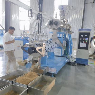 China 1t/H Capacity CE SGS Floating Fish Tilapia Feed Pellet Extruder Machine With Steam Conditioner for sale