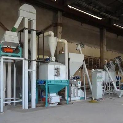 China Straw Feed Pellet Production Line With 1-20mm Pellet Size And Efficiency for sale