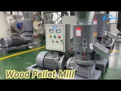 Straw Wood Pellet Mill Machine 300kg/H High Output For Homemade