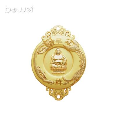 China 2018 China Custom 3D Metal Gold Mascot for sale