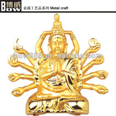 China China CA0001 3D Buddha golen statues to finish handwork engraved for sale