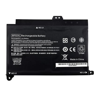 China LAPTOP Laptop Battery BP02XL BP02 for HP Pavilion 15-AU010WM 15-AU018WM 15-AU183SA 7.7v 41wh for sale