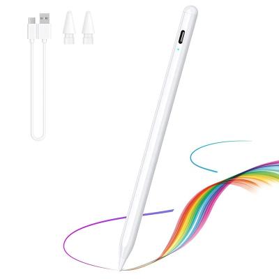 China Mobile Phone Stylus Pen for iPad Active Capacitive Stylus Pencil with Magnetic Palm Rejection Function Compatible with iPad 2018 and Later for sale