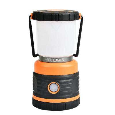 China Camping/Rising New 1000 Lumens Camping Light ABS Plastic Outdoor Camping Lamp Rubber Material Waterproof Lantern With 4 Modes for sale