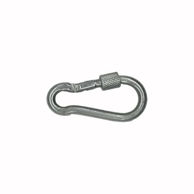 China Available Aluminum Engraving Locking Carabiner Escalation for sale