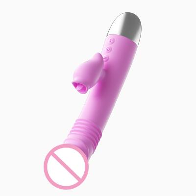 China 15mm Range USB Recharge Stretching Vibrating Toys For Women Waterproof Vibrating Clit Stimulator Vibrator for sale