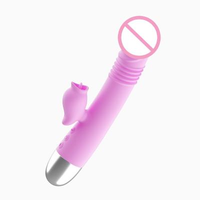 China 15mm Stretching Stretch Female Clitoris Stimulation Vibrator Heating Telescopic Masturbation Sucking Vibrators For Woman for sale