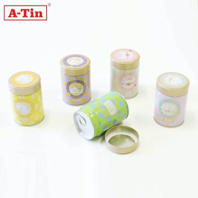 China Food A-tin Recyclable 100% Airtight Tin Canister Metal Can Airtight Can tin for Christmas Candy Packaging for sale