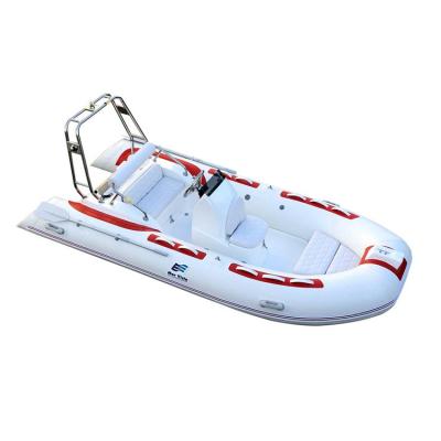 China water sports & Entertainment 5 Capacity PVC/HYPALON/ORCA Rigid Boat Inflatable Fishing RIB390 Boat for sale